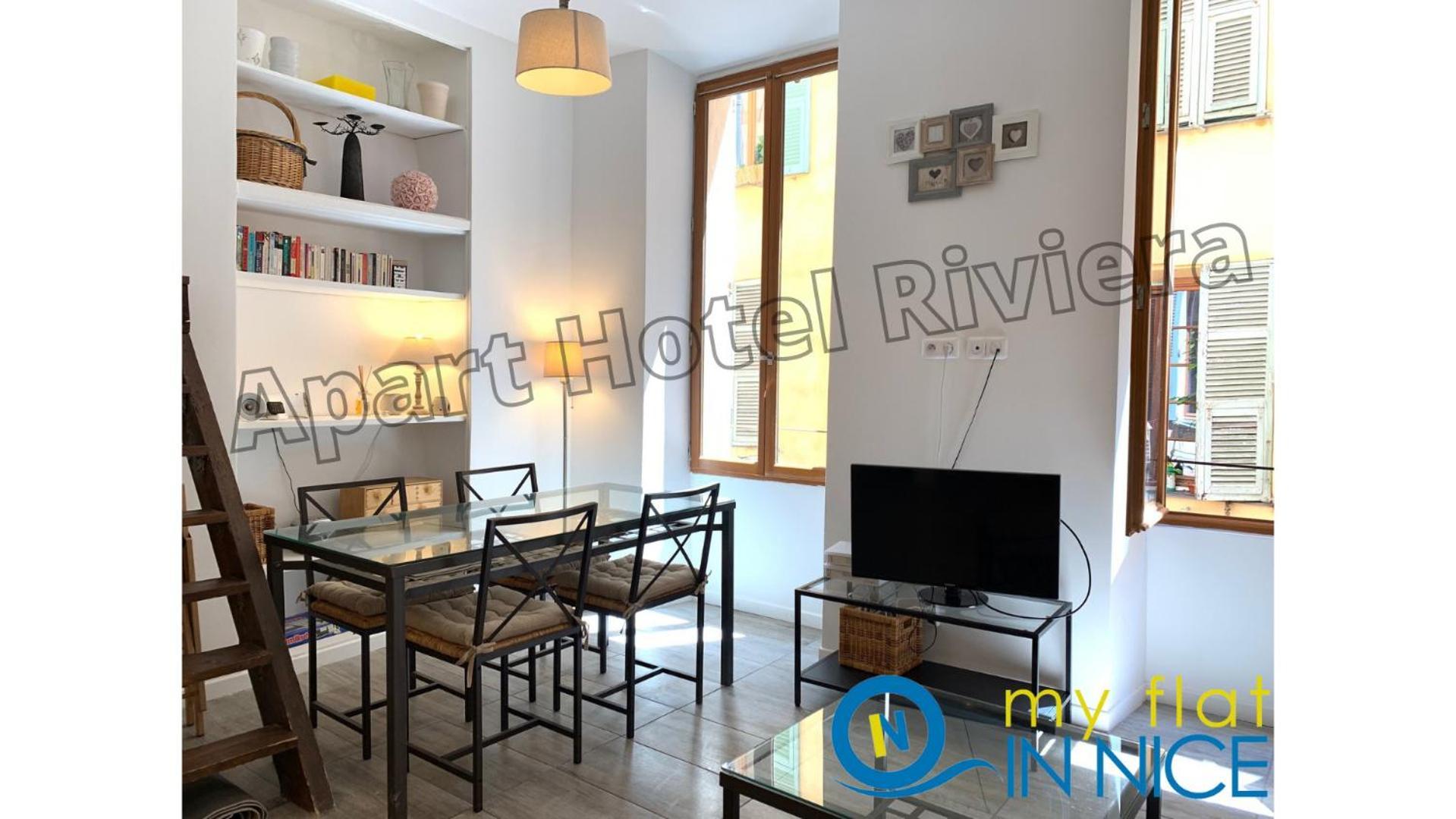 Aparthotel Riviera: Vieille Ville Elegance Near Promenade des Anglais Nice Exterior photo